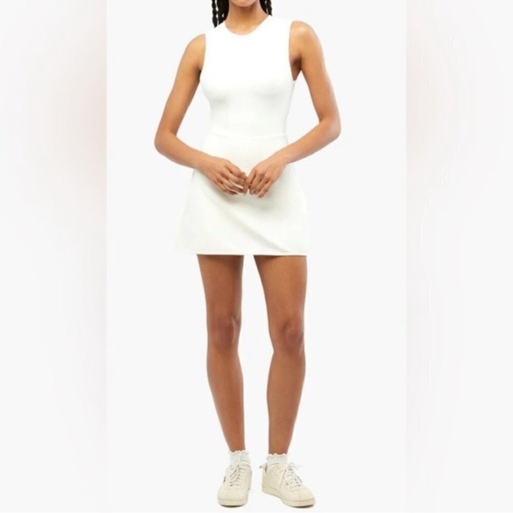 NWT WeWoreWhat Active Dress in Optic White, L
